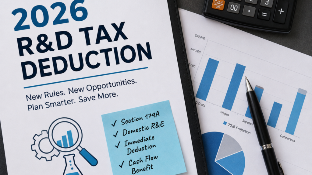 2026 R&D tax deduction